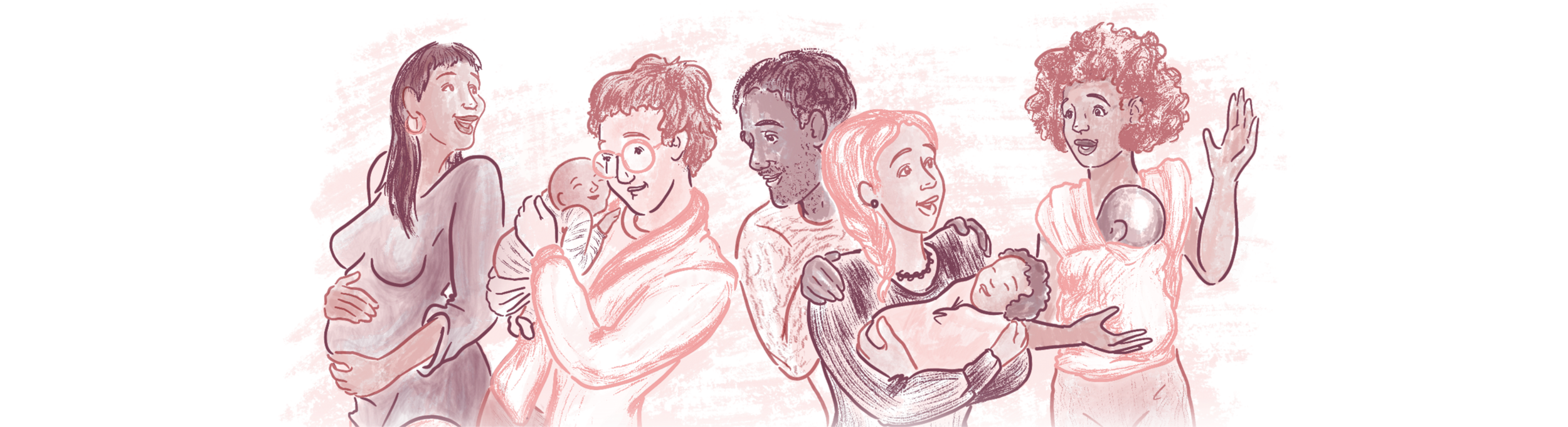 Peaceful newborn baby sleeping - representing NYC doula care and postpartum support from Baby Caravan