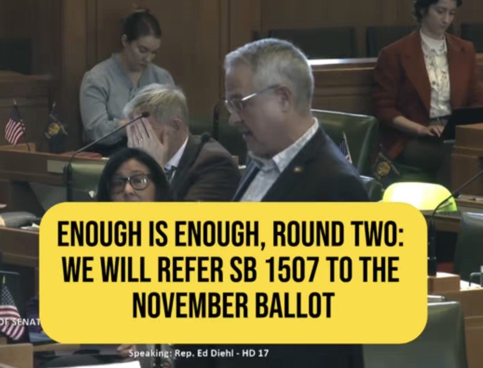 Rep. Ed Diehl to Refer Key Tax Increases in SB 1507 to the November 2026 Ballot