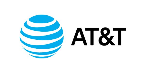 AT&amp;T logo linking to AT&amp;T website