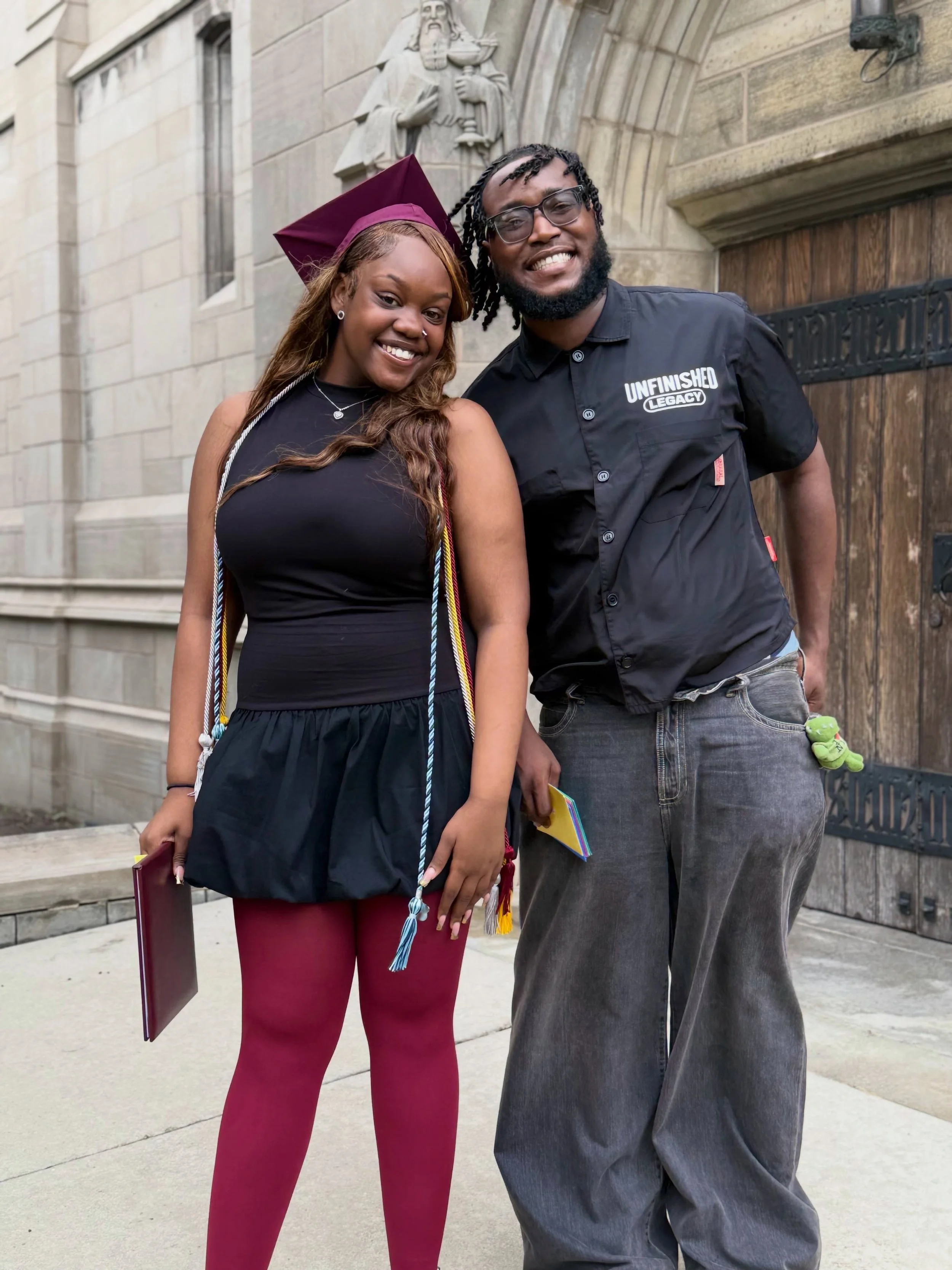 This year has taught me so much about being an educator and also about just what it means to be a mentor for Black Youth. I've learned to center the kids and their experiences in the classroom. I've learned that you have to stand strong in your value