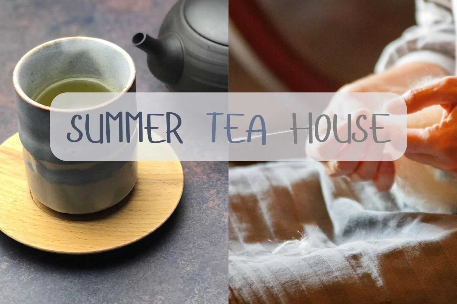 Summer Tea House | Flax Spinning with Emily Trentham