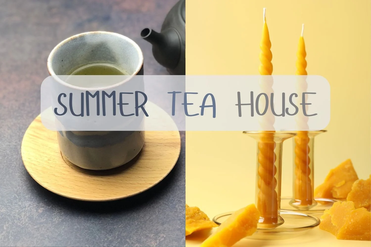 Summer Tea House | Beeswax Candle Dipping with Emily Trentham