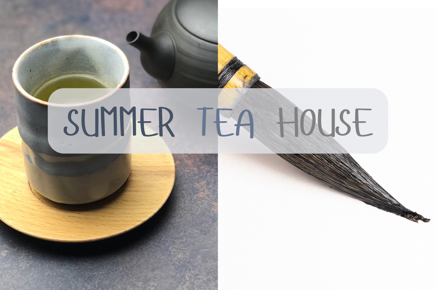 Summer Tea House | Black Walnut Ink Painting with Suzanne Joy Teune