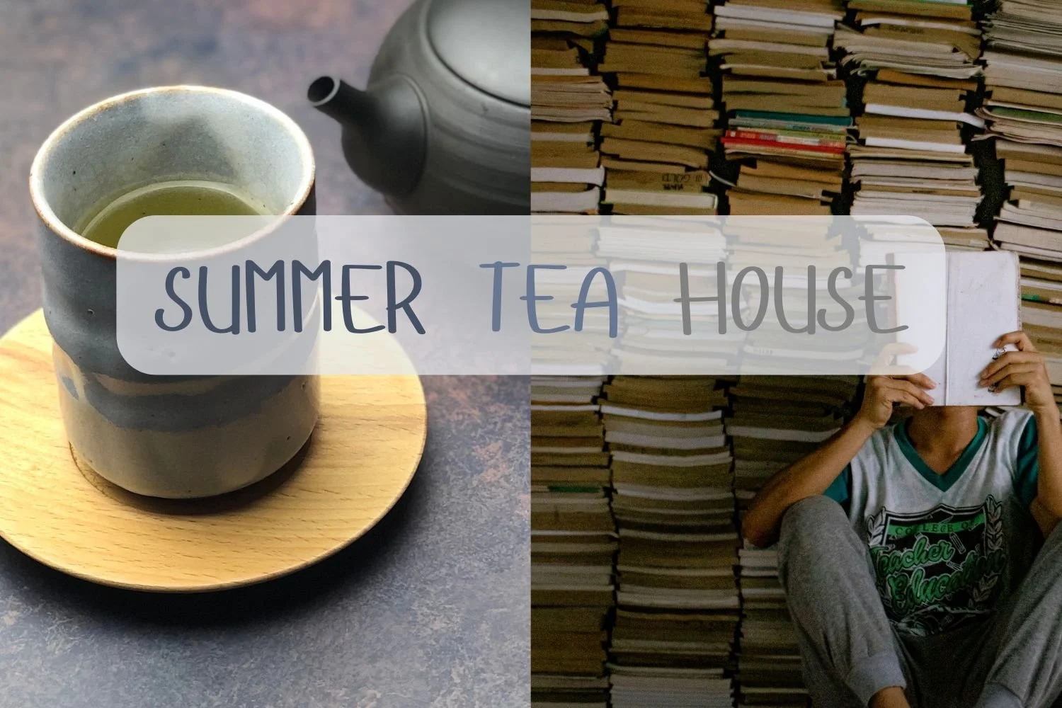 Summer Tea House | Silent Book Club