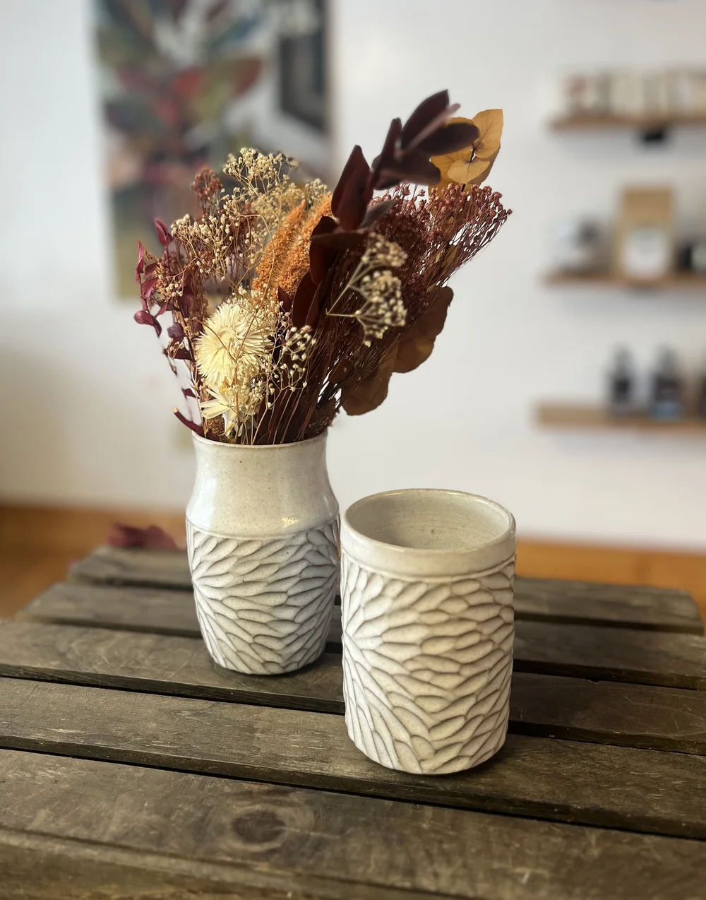 Carved Vases — Less Is More Studios
