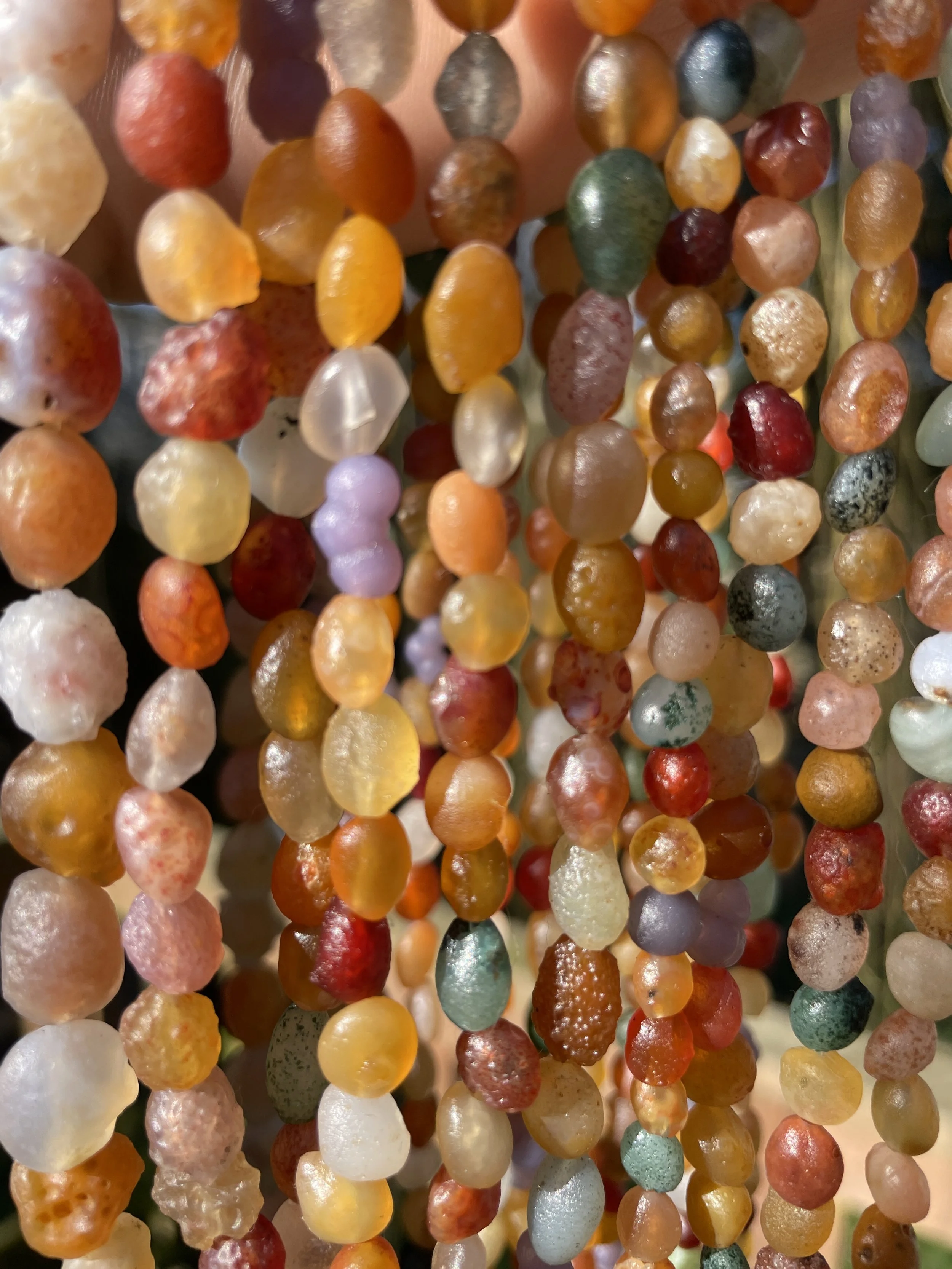 Gobi Desert Agate Art Necklace  TEST TEST