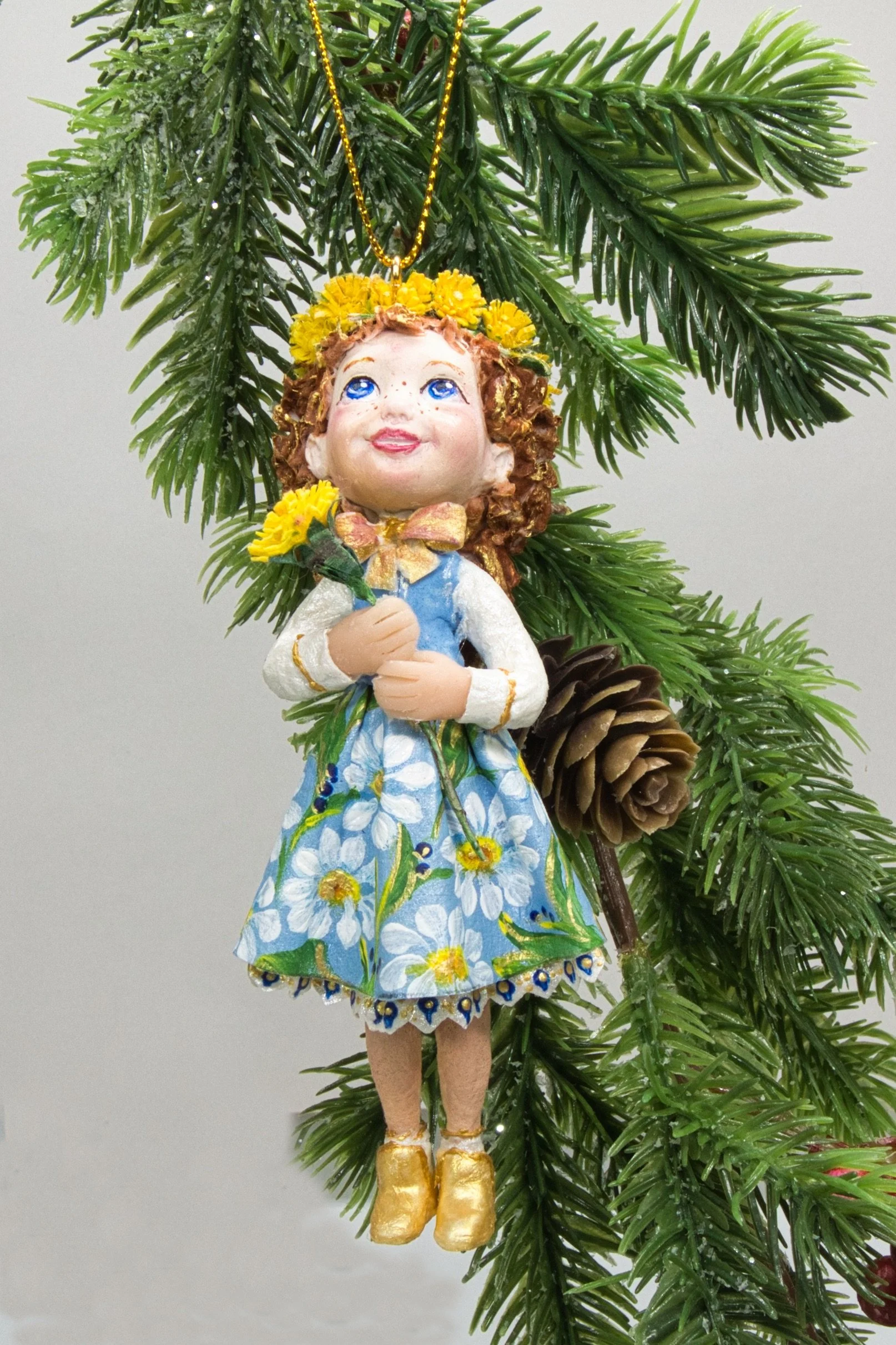 Spun Cotton Ornaments