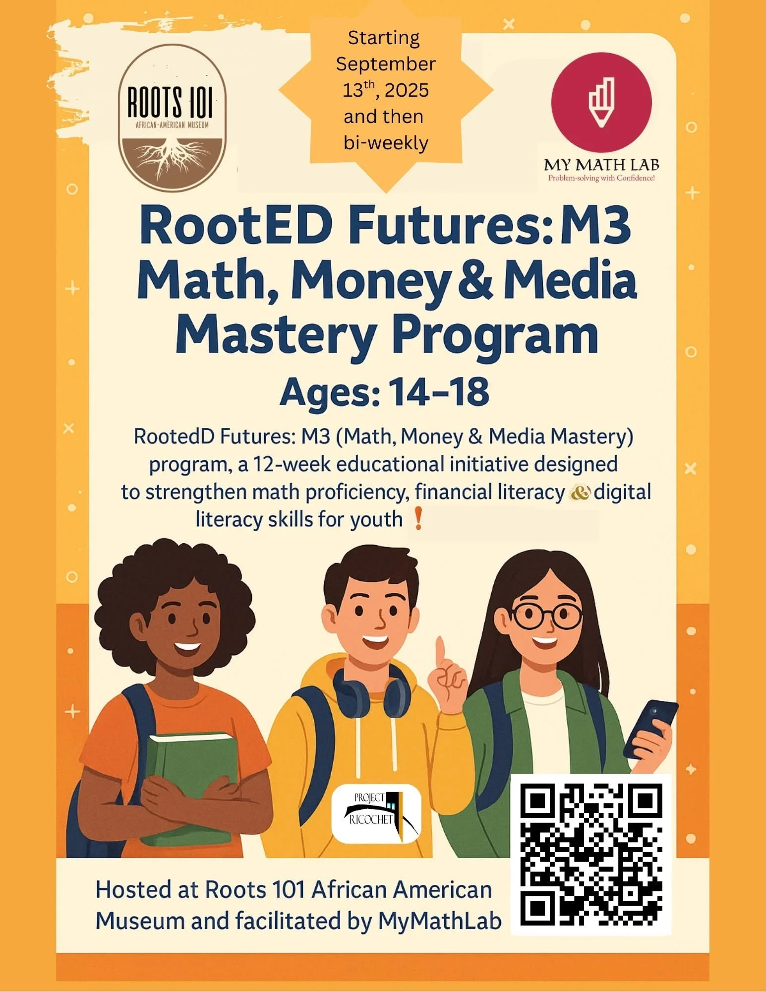 RootED Futures: Math, Money and Media Mastery Programs