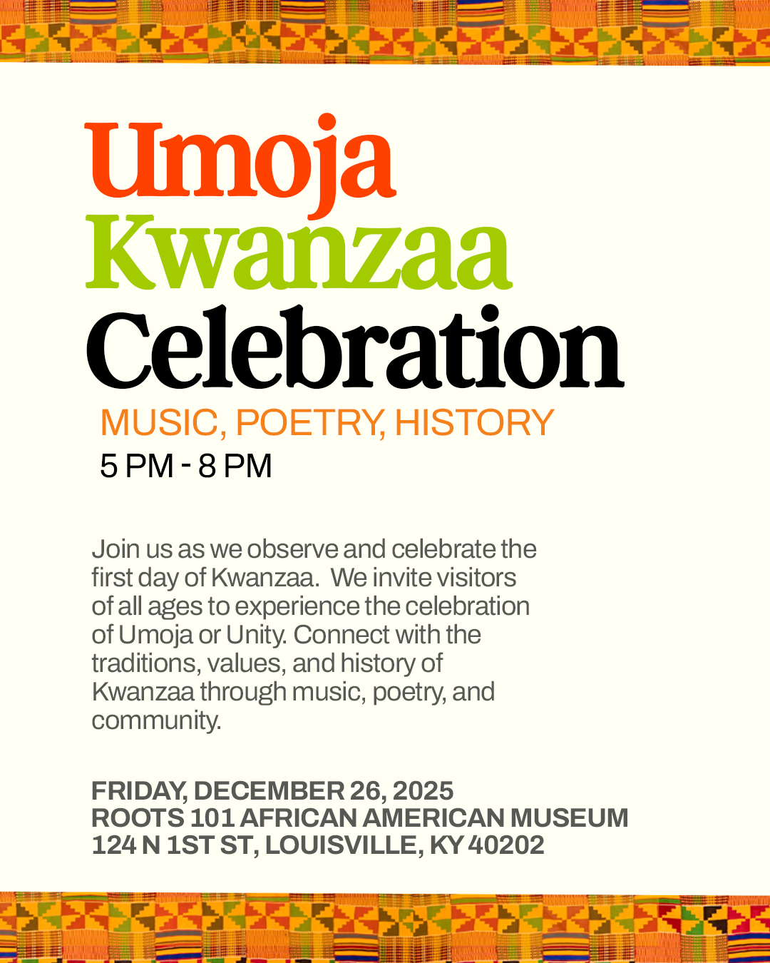 Umoja Kwanzaa Celebration