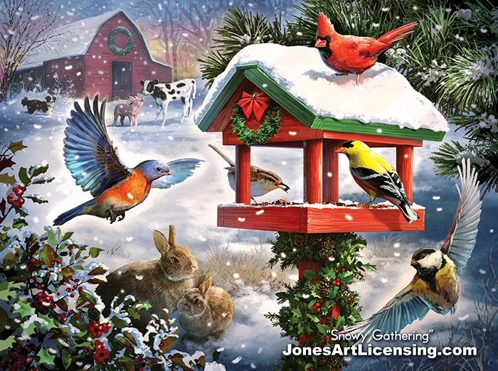 Snowy Gathering
