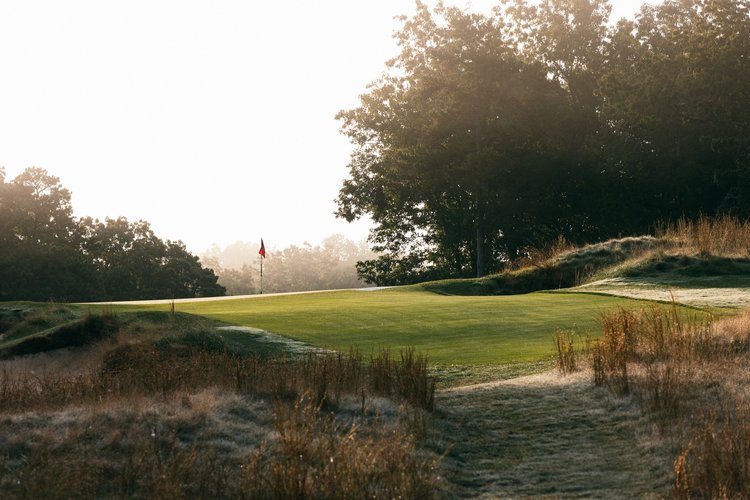    A hole at Dormie Club’s golf course   