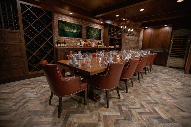    One of ArborLinks’ intimate dining rooms   