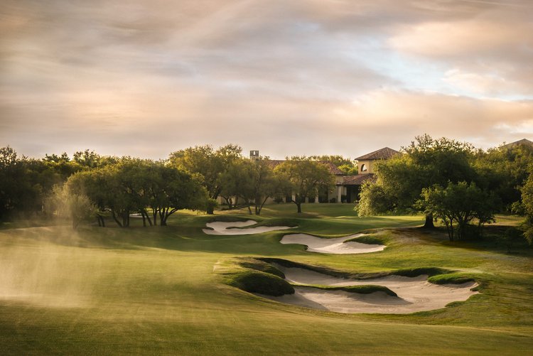    A hole at Briggs Ranch’s golf course   