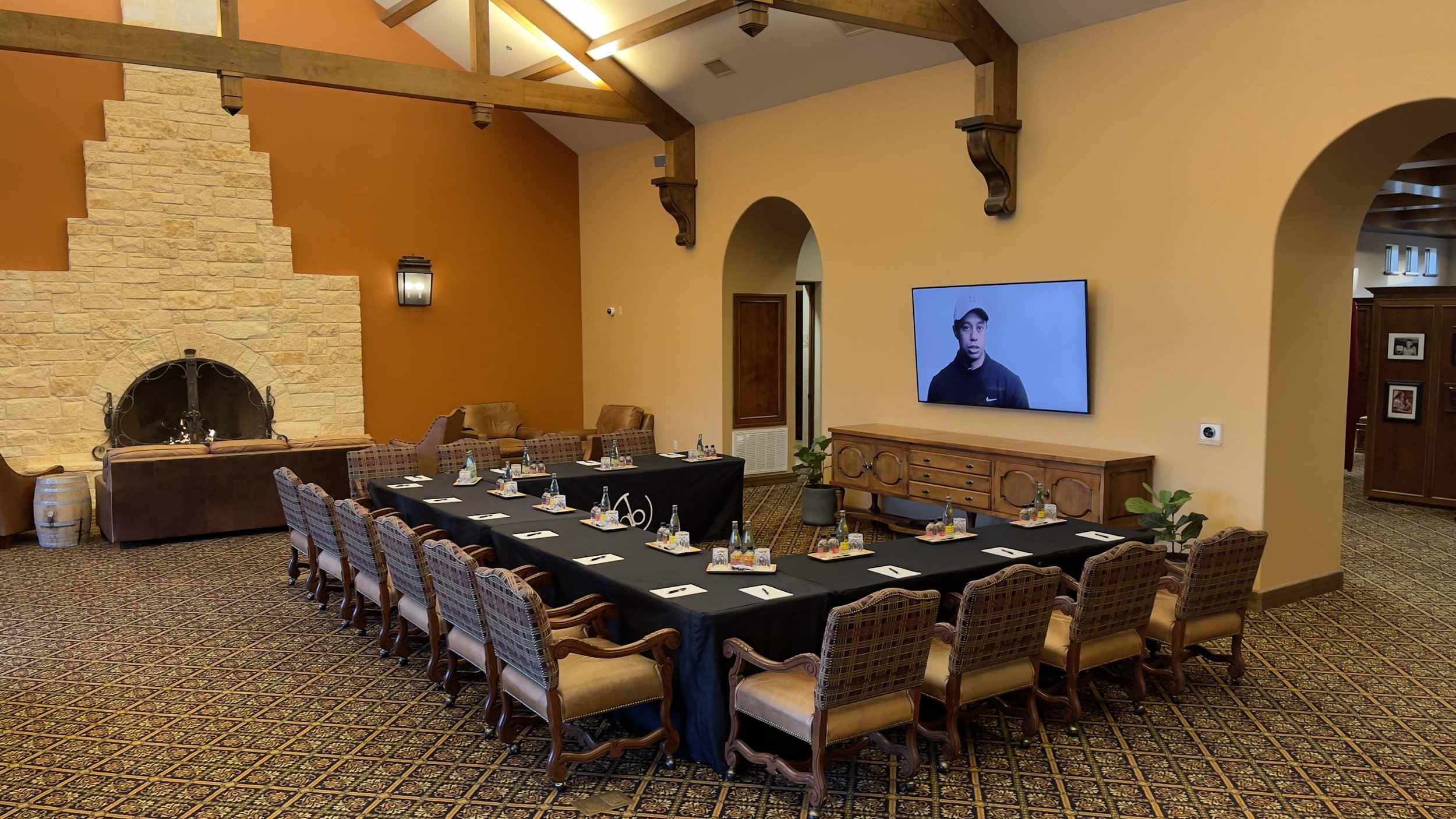 A meeting room at Briggs Ranch.