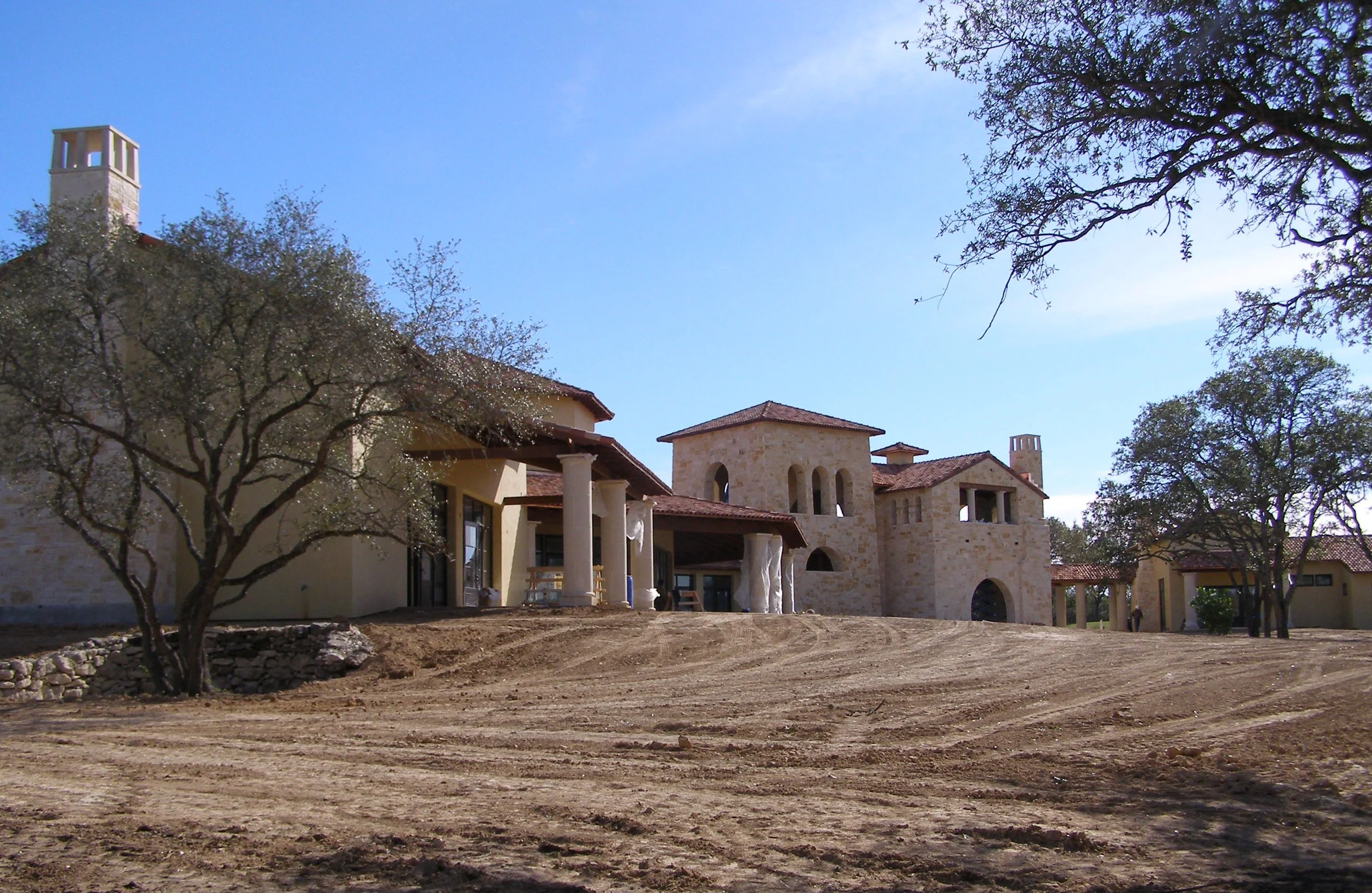 Construction of Briggs Ranch clubhouse