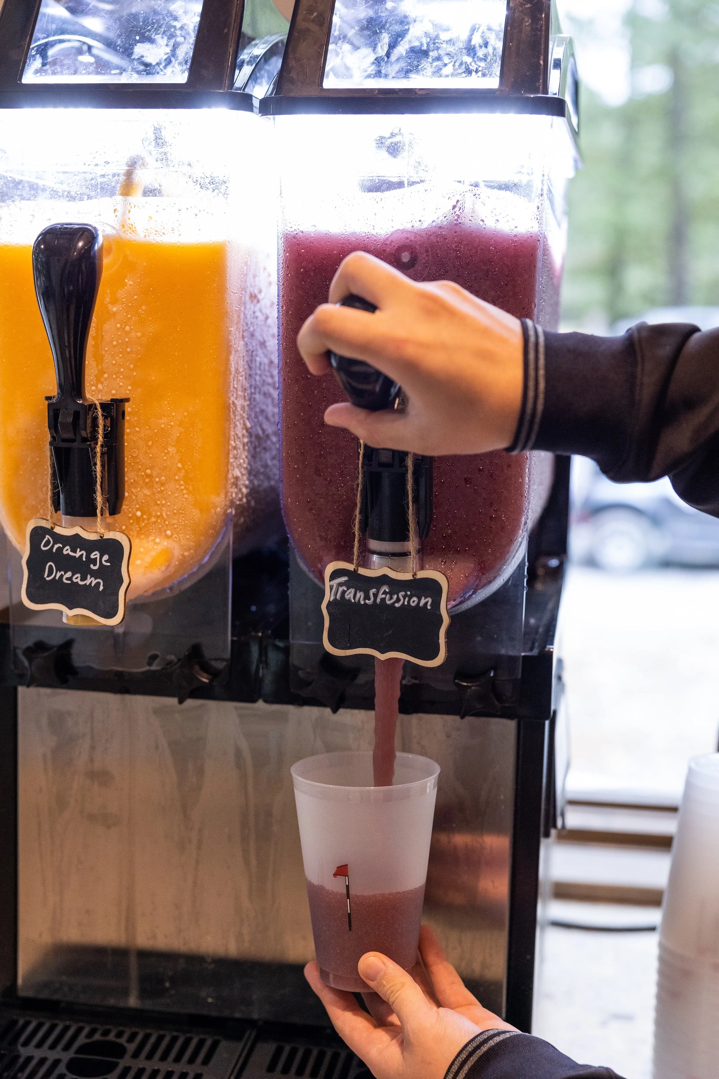 Dormie Network’s Popular Frozen Transfusion Slushie