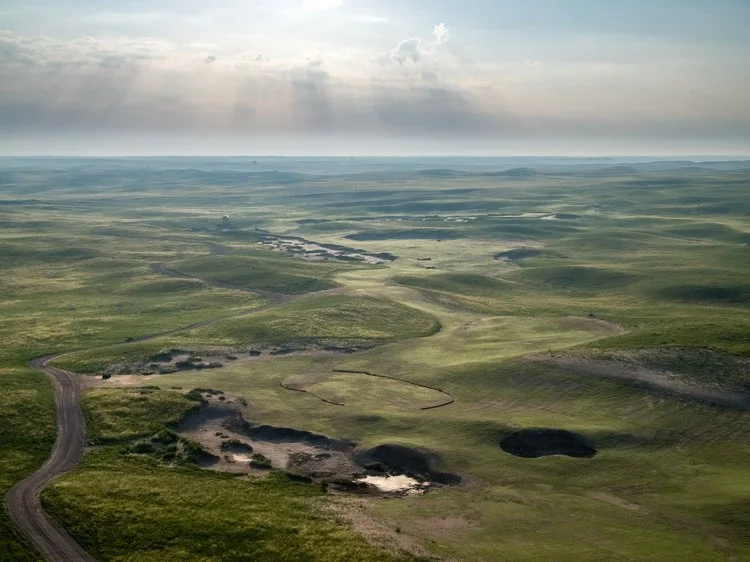 future 5th and 6th holes at GrayBull Club