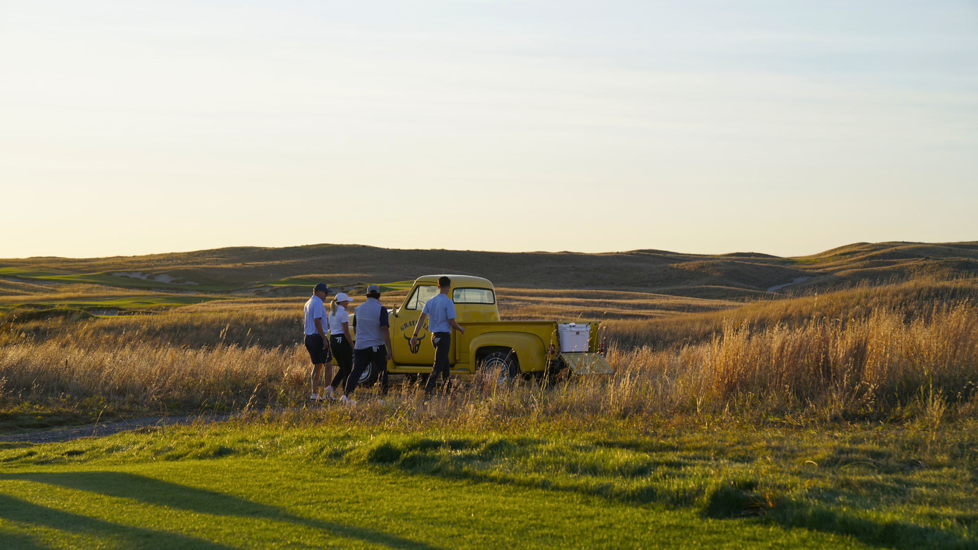 GrayBull yellow pickup