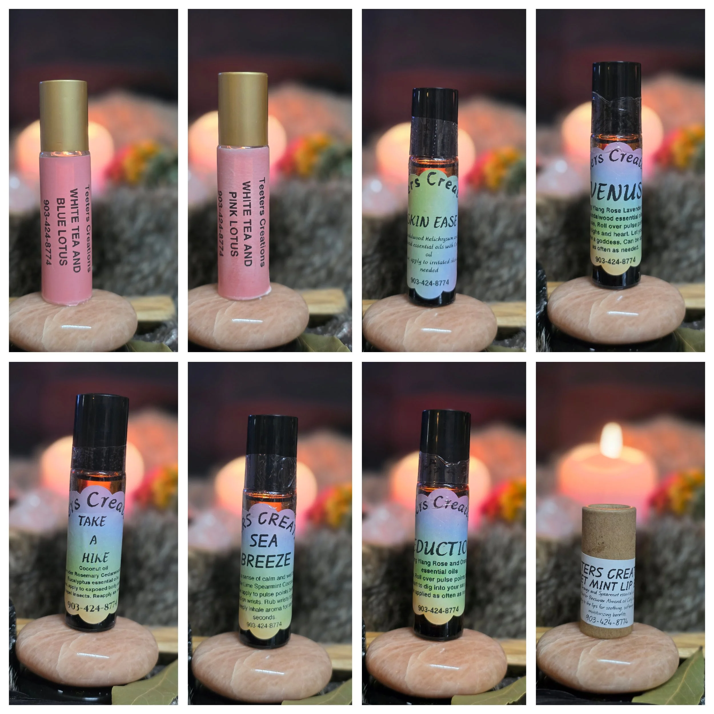 Mama Teeters Oils and Beyond - selling personalized aromatherapy products using essential oils to promote relaxation, mood balance, and self-care - Dubach, LA.