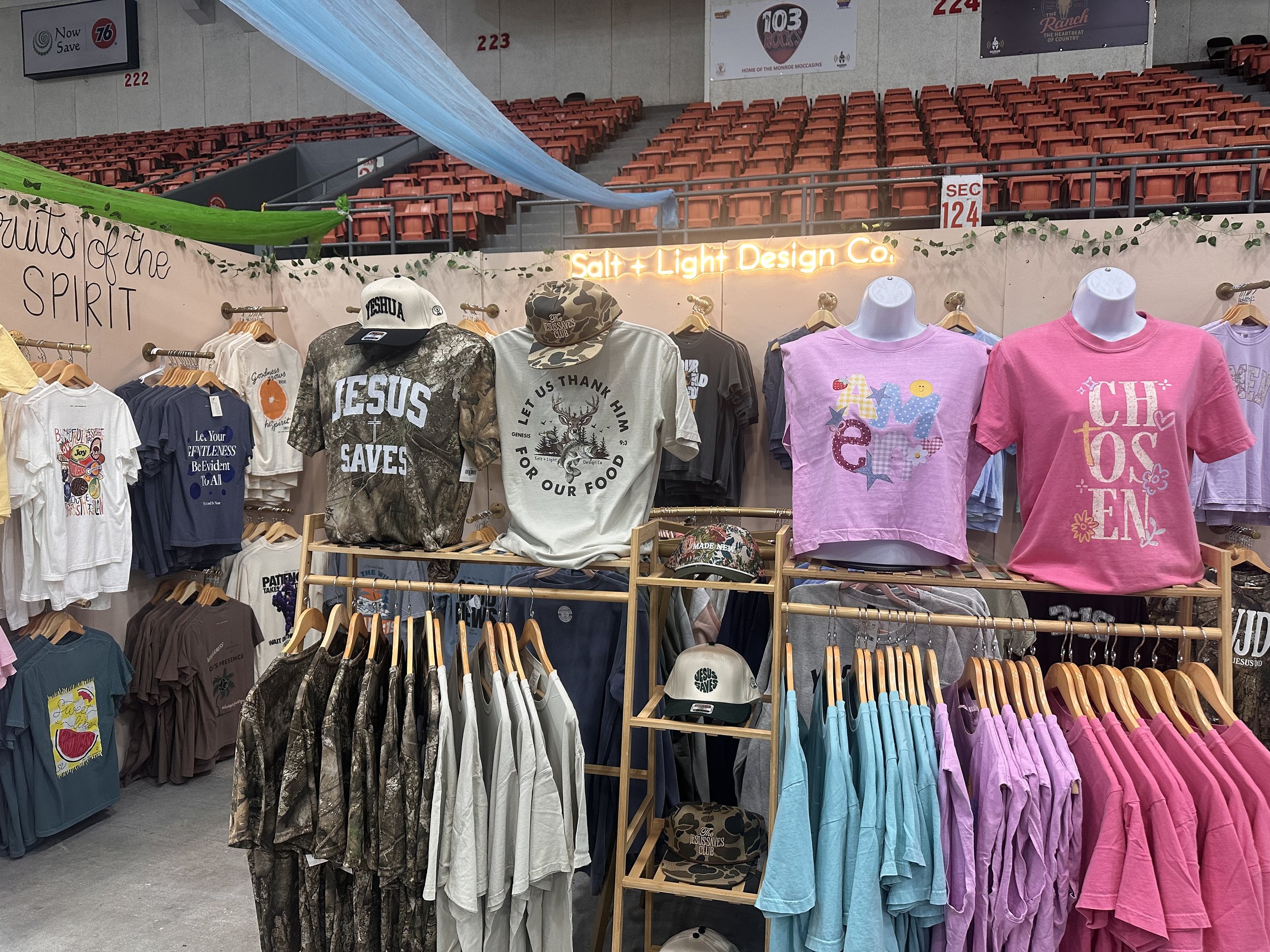 Salt + Light Design Co. - Christian graphic tees - West Monroe, LA