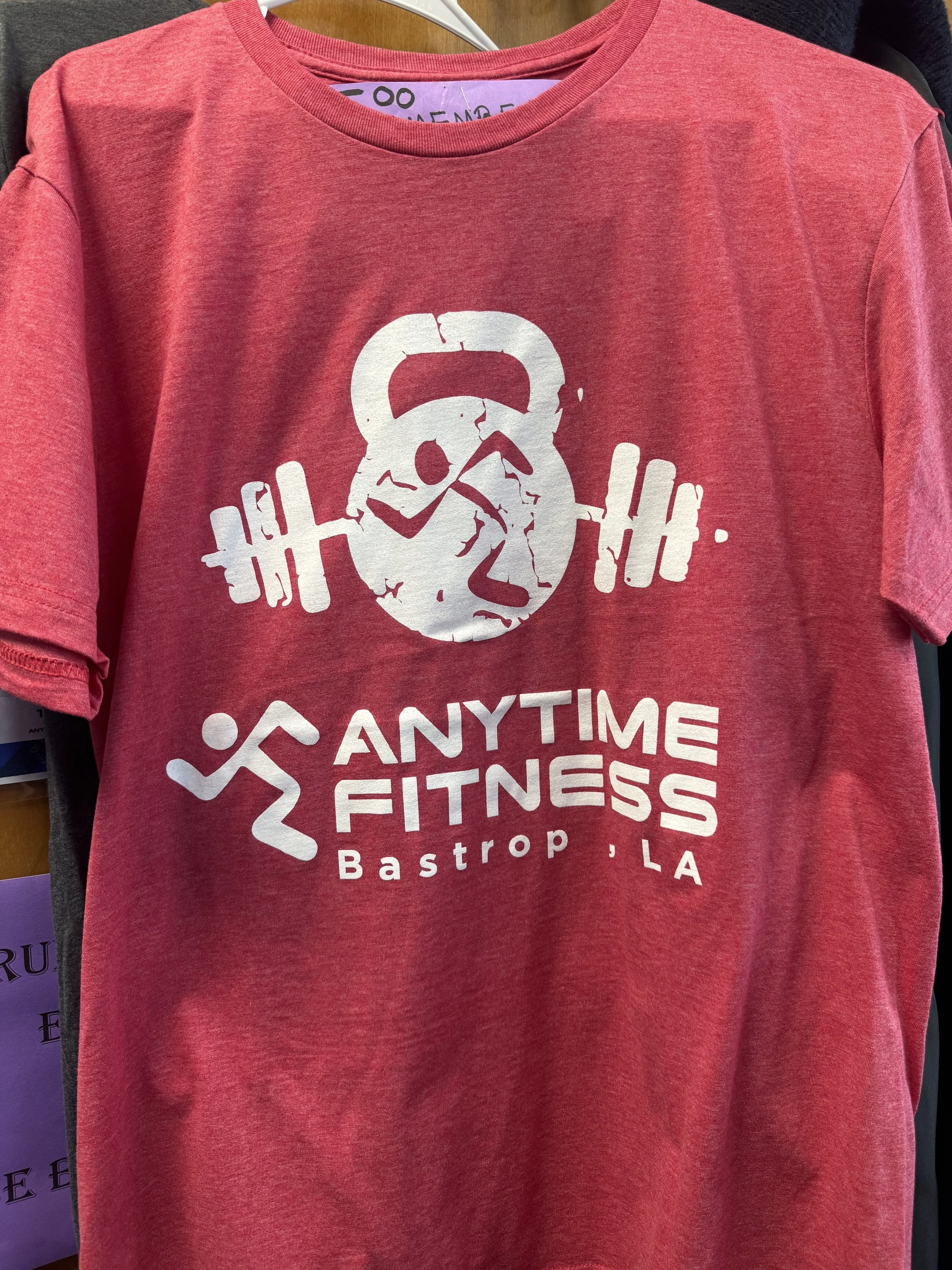 Anytime Fitness Bastrop - selling T shirts and ball caps - Bastrop, LA