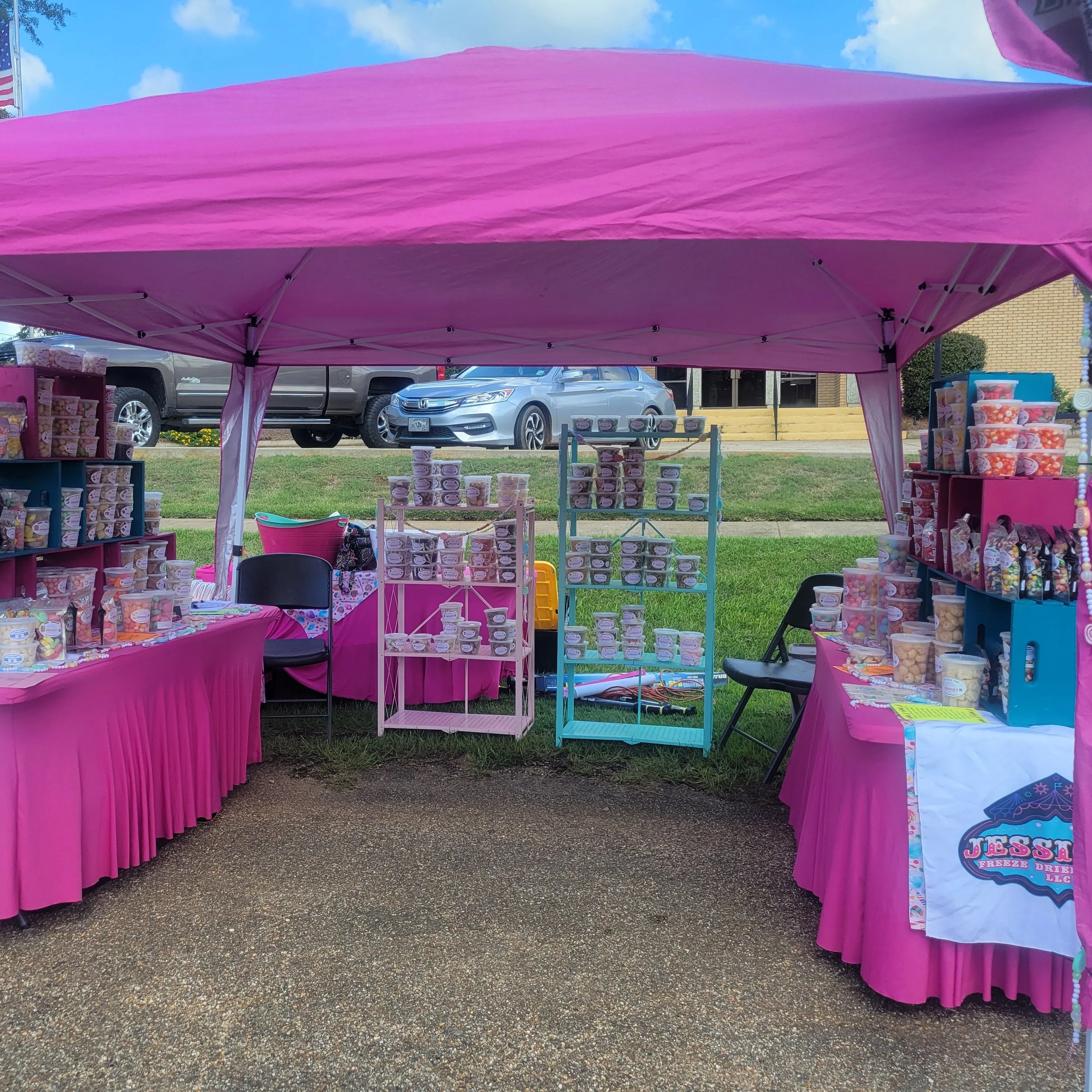 Jessica's Freeze Dried Sweets, LLC - freeze dried candy, freeze dried fruit, freeze dried ice cream, freeze dried pickles, and much more - Doyline, LA