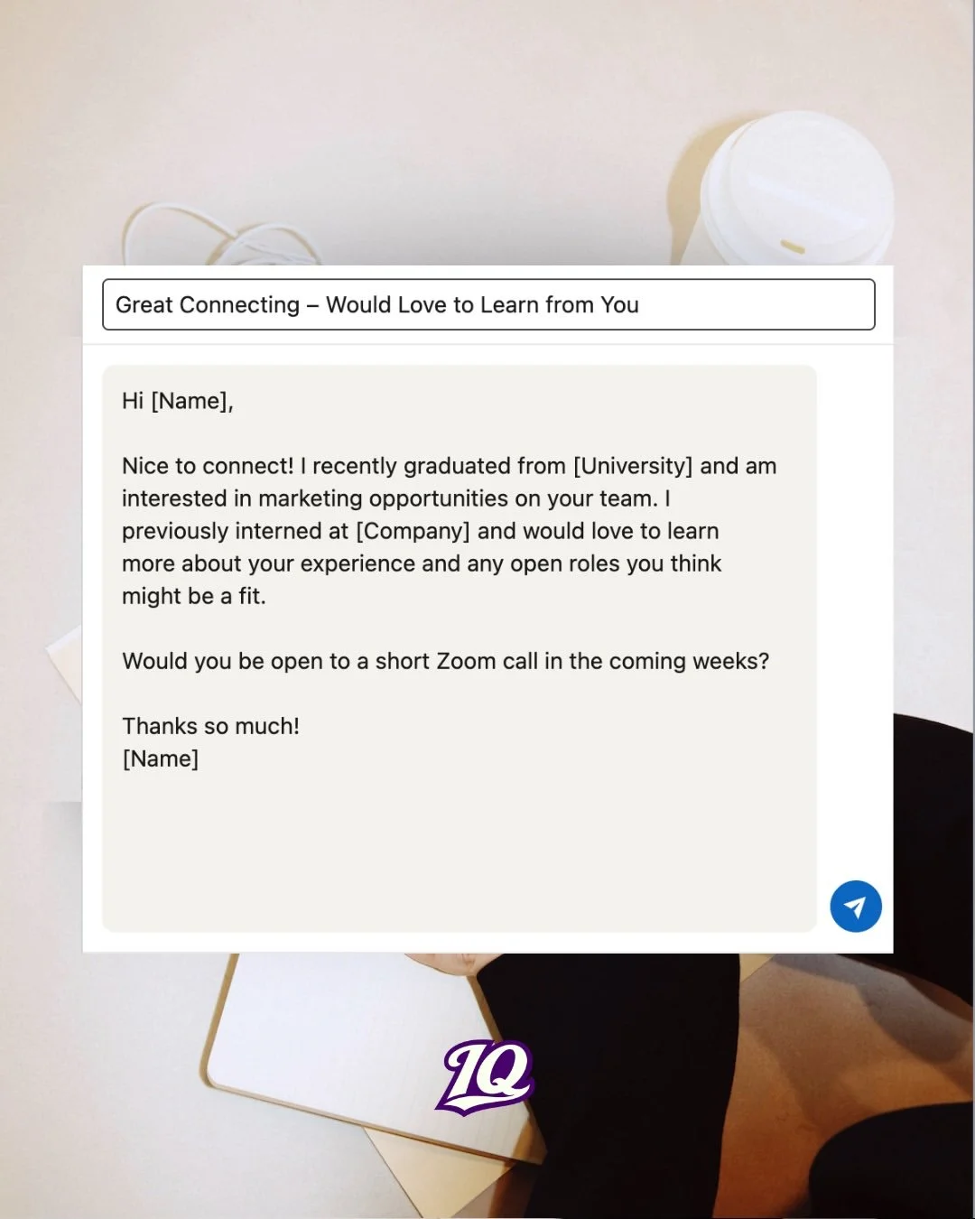 The message that gets you through the door. 💬Your next opportunity could be one connection away-2.jpg