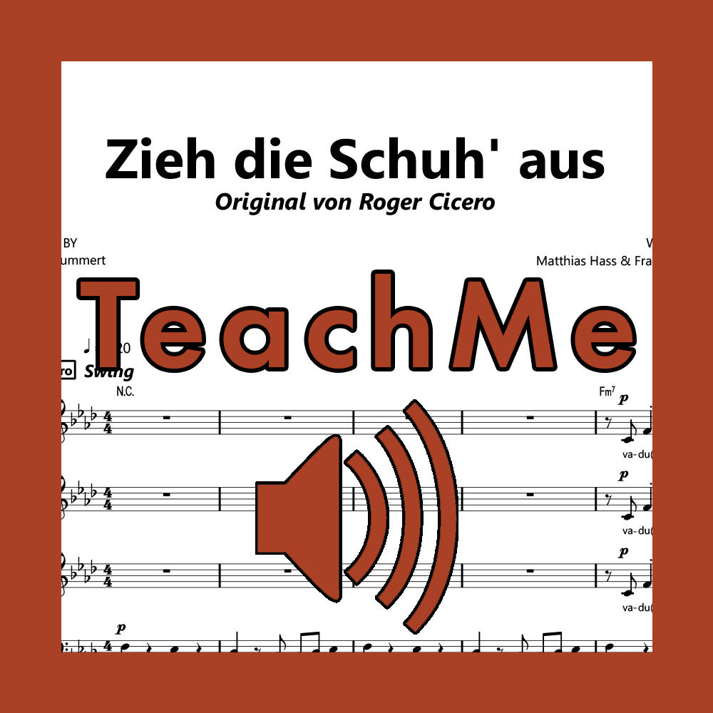 Zieh die Schuh' aus (Roger Cicero) - TeachMe Tracks