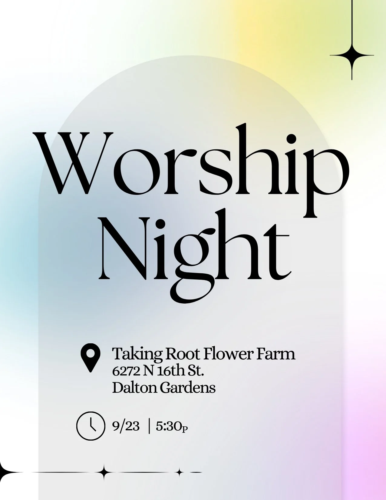 THIS WEEK!

Join our community for a FREE worship night! Tell your friends and bring a chair &amp;/or blanket! 

We will be worshiping the King of kings starting at 5:30pm. 

#worship #cda #kingofkings