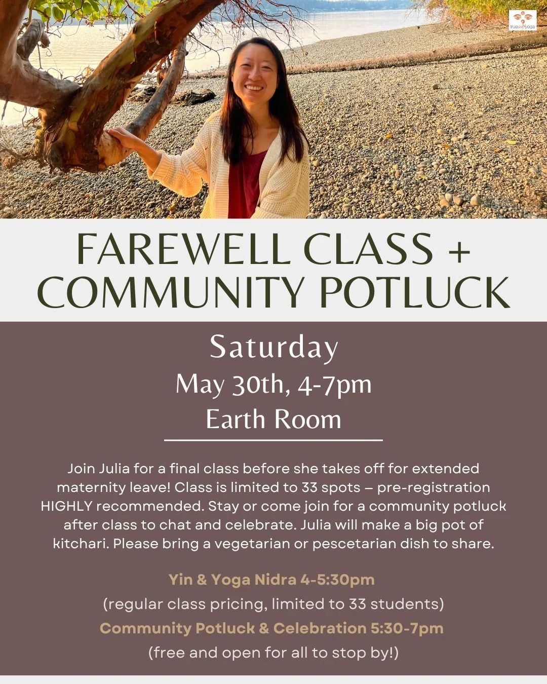 Farewell Class and Community Potluck