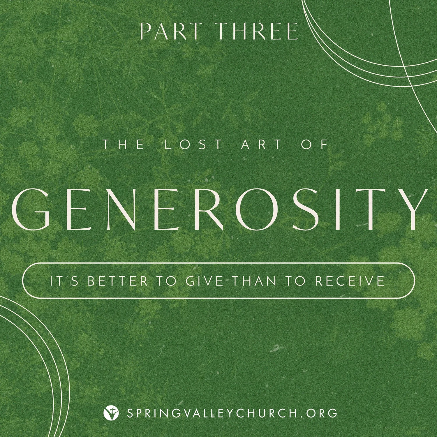 The Lost Art of Generosity: Part 3 episode artwork