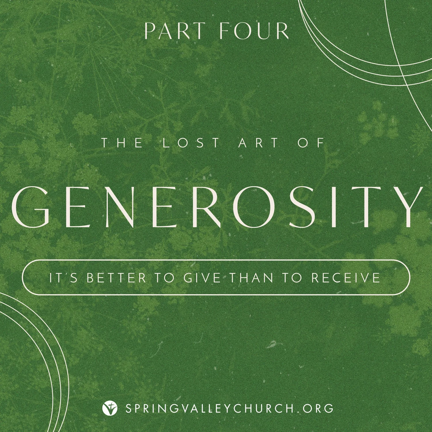 The Lost Art of Generosity: Part 4 episode artwork