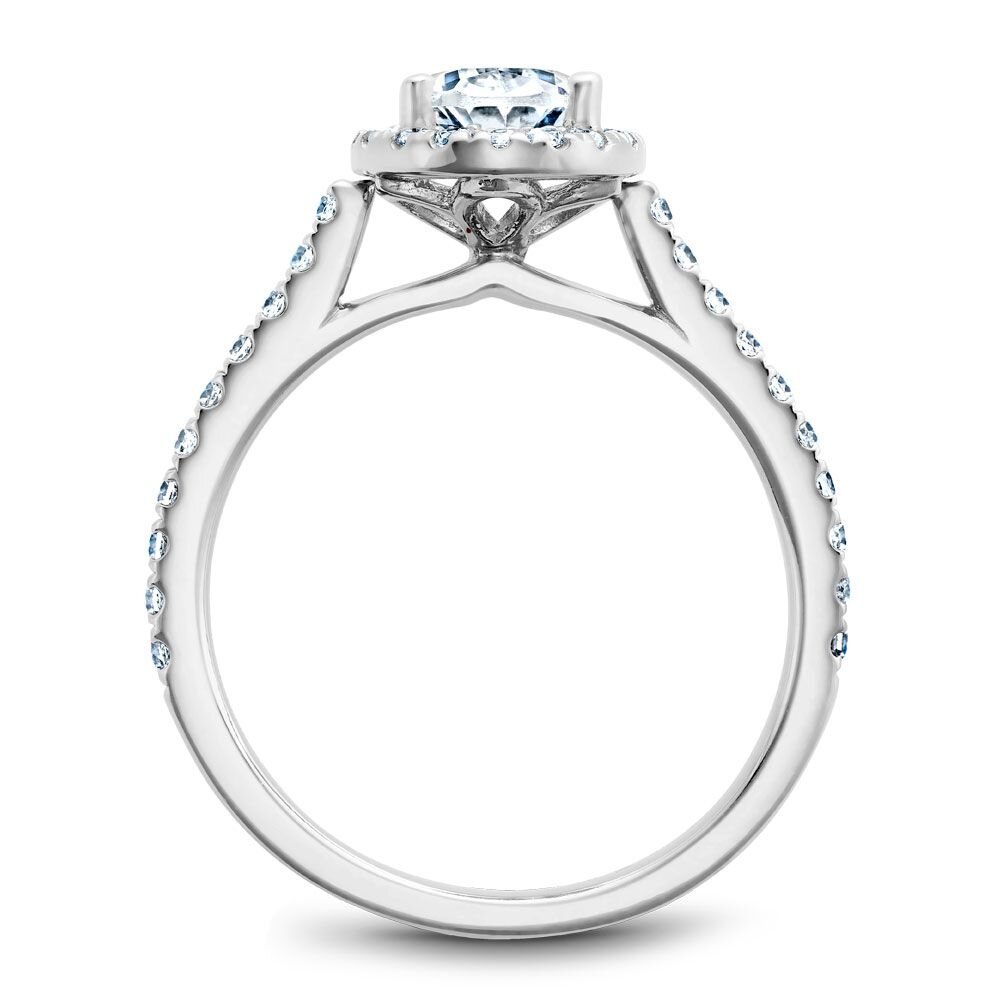 №2: alt="14K & 18K Classic Halo Engagement Ring R050-02WM-FCYA - №2: " title="14K & 18K Classic Halo Engagement Ring R050-02WM-FCYA - №2"