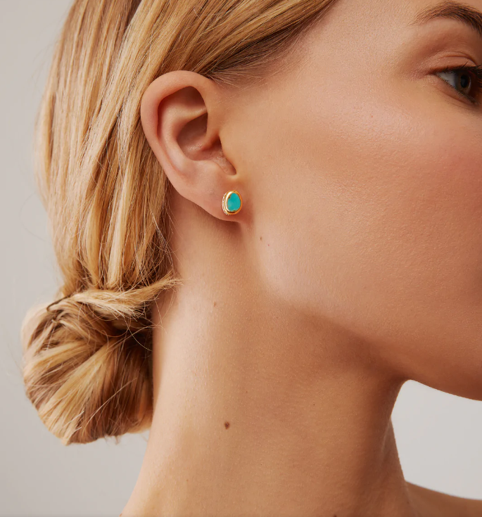 Gemstone Earrings | Gemstone Stud Earrings | Precious Stone Earrings –  GemsandJewelsUK