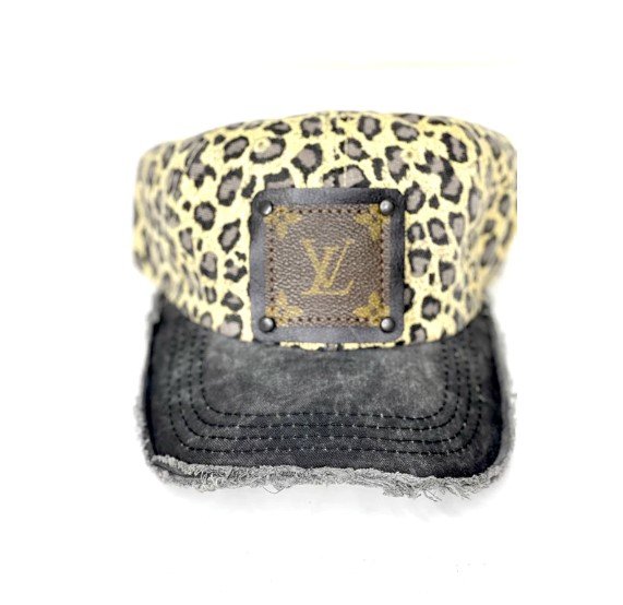 Cream Leopard Baseball Hat with Black Bill — Koehn & Koehn Jewelers