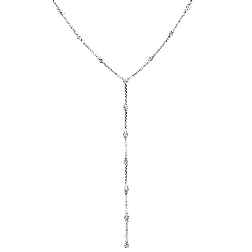 alt="0.35ct 14K Diamond Bezel Station Lariat Necklace N1136A-WG-035F" title="0.35ct 14K Diamond Bezel Station Lariat Necklace N1136A-WG-035F"