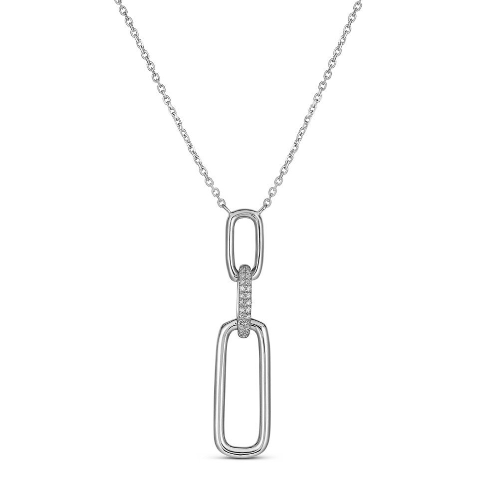 alt="0.06ctw 14K Diamond Double Drop Chain Necklace N119A-WG-006S" title="0.06ctw 14K Diamond Double Drop Chain Necklace N119A-WG-006S|"