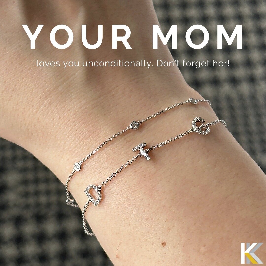 Let's talk Mother's Day! Because we have a freakin' awesome gift idea for ya...⁠
⁠
Initial. LinKed. Bracelets. 😎⁠
⁠
You pick your chain style, mental, and initials (up to five!), and we get it all ready for you to gift it on the big day. Then, she c