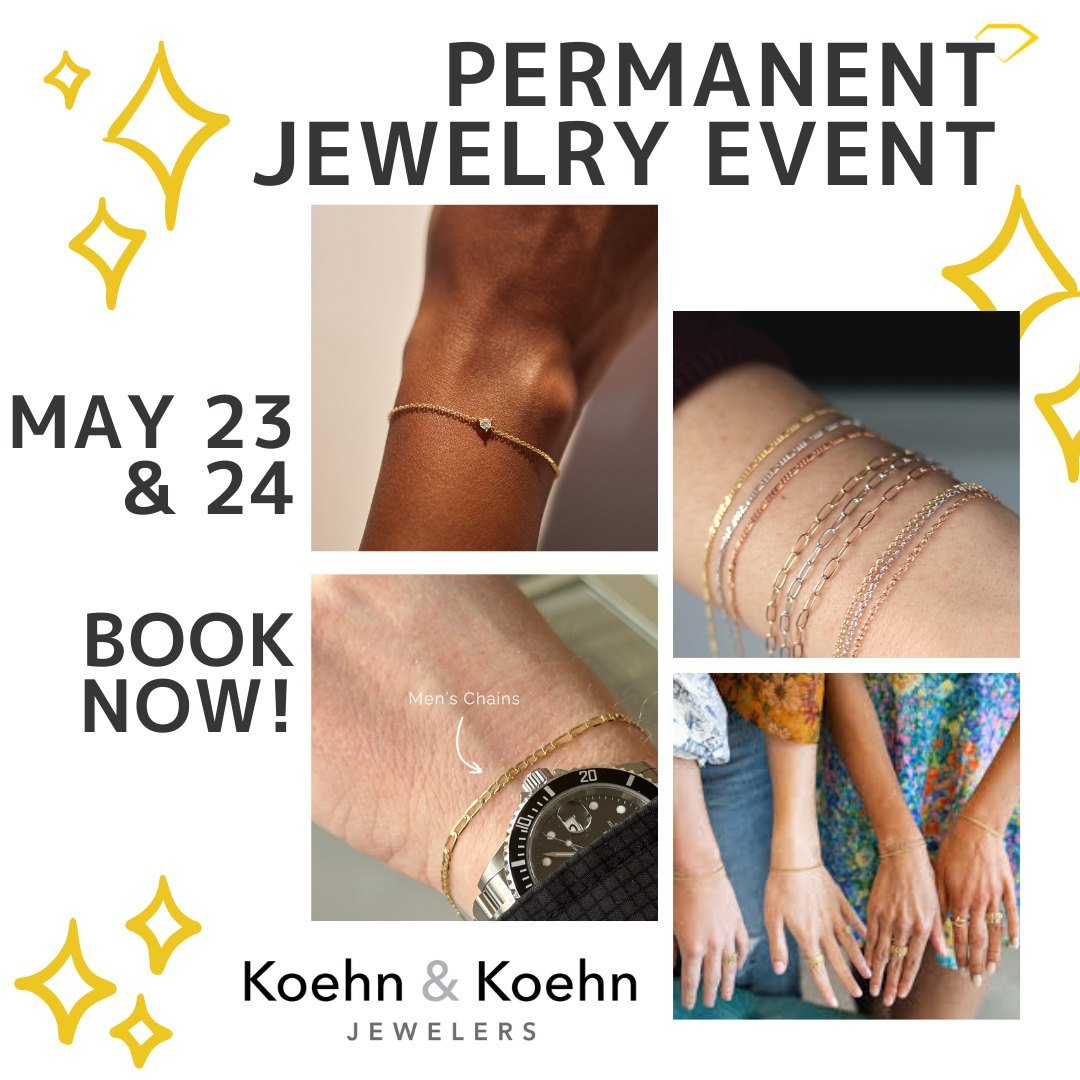 PERMANENT JEWELRY EVENT
MAY 23TH & 24TH
Because some bonds deserve solid 14K gold. ๐
Besties, sisters, your ride-or-die—celebrate it with something that lasts.
๐ Real diamonds
โจ Yellow, white, or rose gold
๐ฃ Anklet or bracelet, your cho