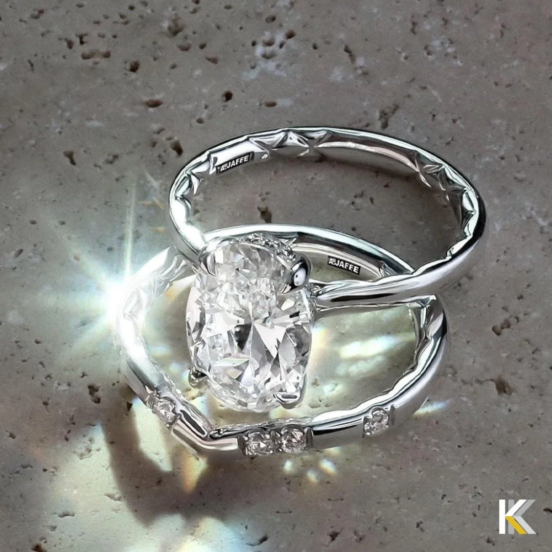 When the diamonds refuse to pose for the camera…
That sparkle speaks for itself. π
A.JAFFE has been creating brilliant rings since 1892, a bit older than Koehn & Koehn (even older than Andy! π).
Some legends only get better with time.