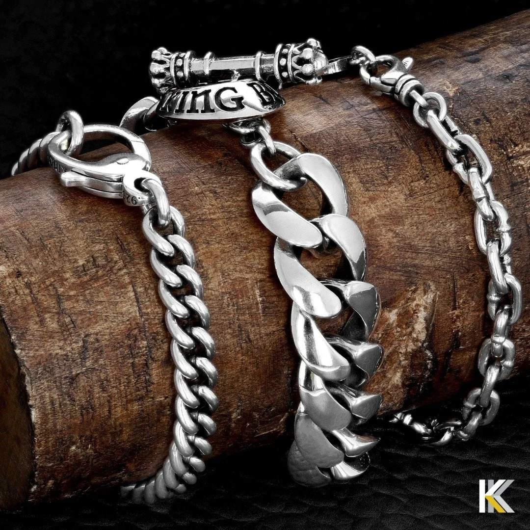 β‘ King Baby bracelets:
Born for the biker.
Built for the dad at baseball.
Sharp enough for the office.
π Shop Here!!
https://bit.ly/4cHl0FA