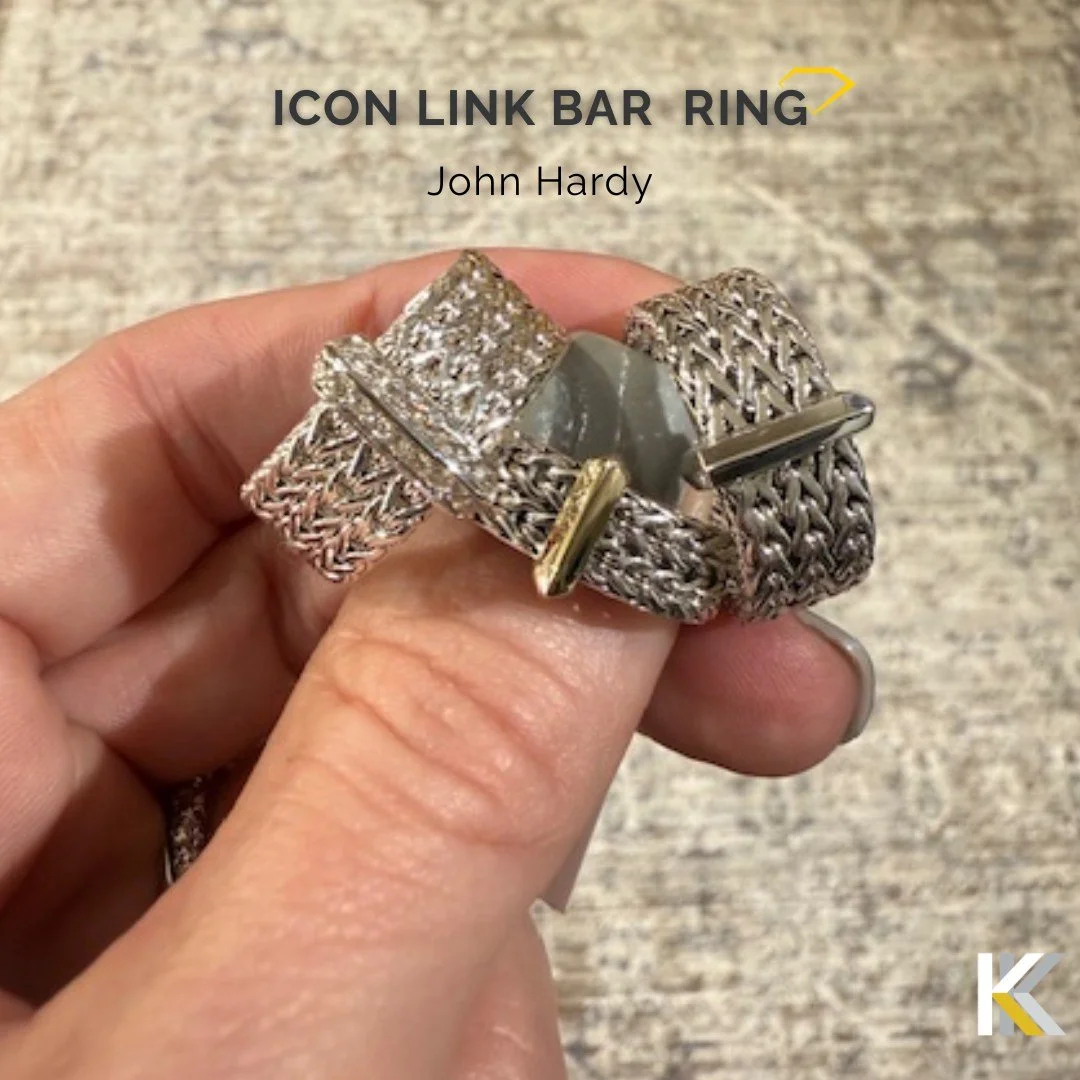 β¨ New John Hardy just dropped! β¨
Meet the Icon Link Bar additions to the Essentials Collection — think mixed metals, sleek silver, and just the right touch of diamonds. π
All the style, none of the guilt… this collection has it (witho