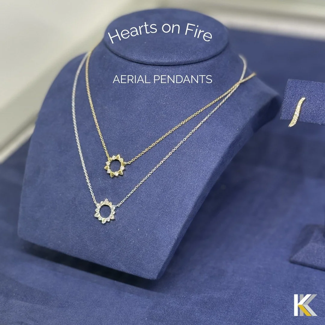 If it&rsquo;s gonna be dark at 4:30, you might as well glow.
Hearts On Fire Aerial Pendants &mdash; fighting Daylight Saving Time one sparkle at a time.
 💎 👊💥💎 

Wanna take this gorgeouspendant home? 
RSVP to our MAIN EVENT on November 14th &amp;