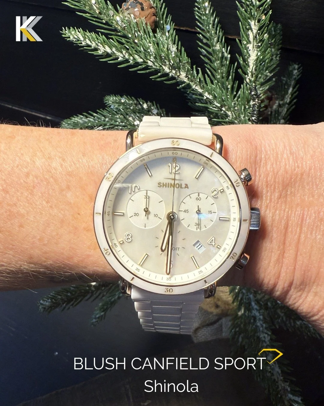 Back by blush-worthy demand 💖
The Shinola Canfield Sport in Blush is here (finally!).
Word to the wise: it&rsquo;s one of those &ldquo;blink and it&rsquo;s gone&rdquo; watches. If it&rsquo;s on your Christmas list, don&rsquo;t wait.  Available in Wh