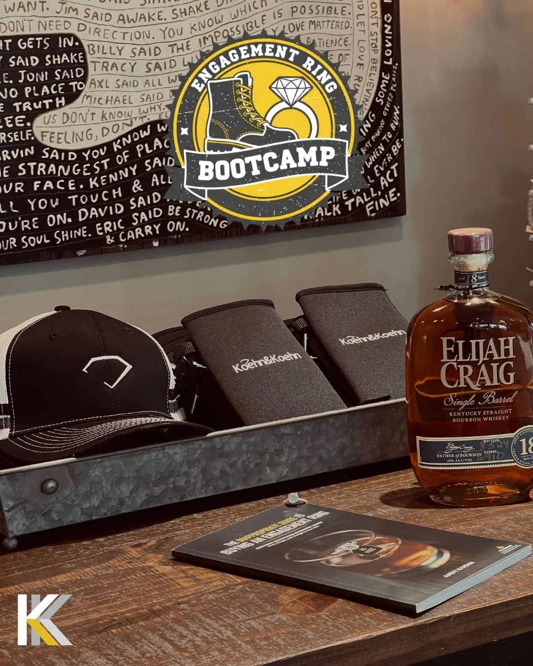 Fellas! 💍🔥 Today&rsquo;s the day for our first Engagement Ring Bootcamp!

Didn&rsquo;t RSVP? No stress &mdash; walk-ins welcome. We get it&hellip; sometimes you gotta keep things a surprise for your special lady 😉✨

Come grab a drink, ask all the 