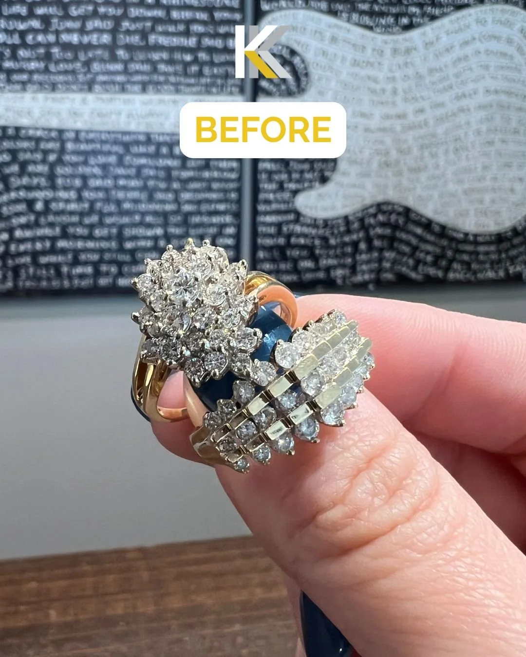 Two meaningful rings. One brand new chapter. 💍✨

There&rsquo;s something extra special about taking diamonds that already hold memories and turning them into the start of someone&rsquo;s forever. We don&rsquo;t take that lightly &mdash; we love bein