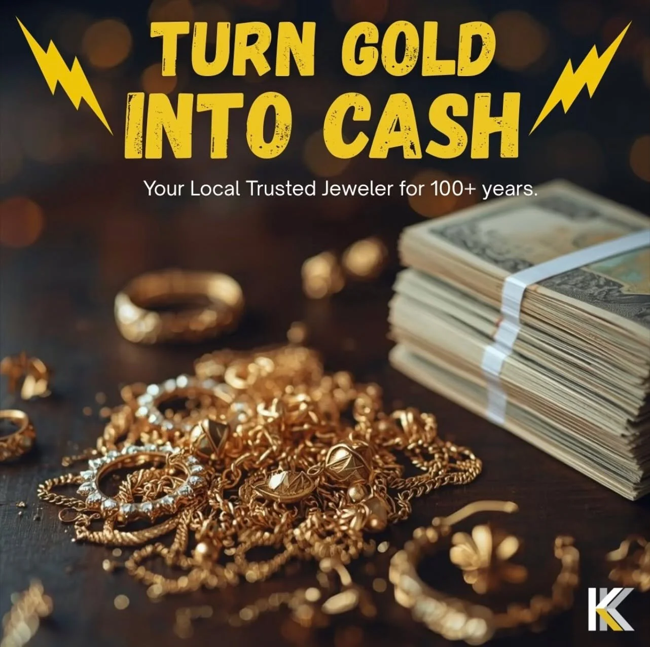There&rsquo;s no better time to cash in your gold ✨

Broken chains? Mismatched earrings? Pieces you never wear? Turn them into cash on the spot &mdash; or trade them toward your dream piece and get 20% more value.

No pressure. No gimmicks. Just hone