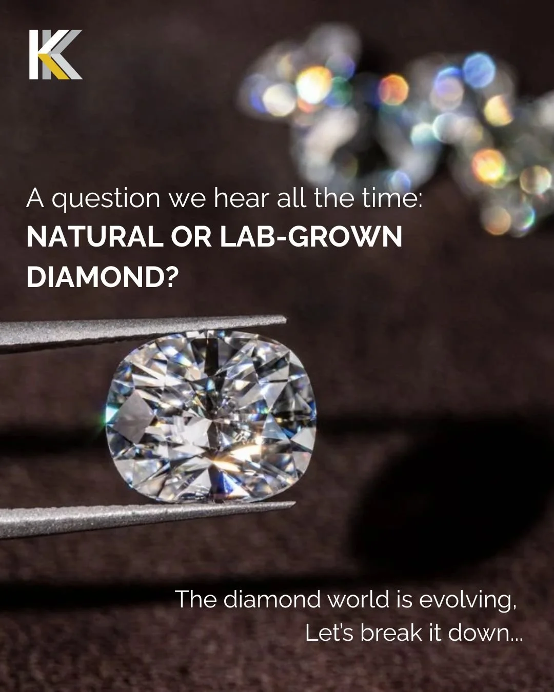 A hot topic question: Natural or Lab Diamond?💎💍
The diamond world is evolving, we broke down the difference to help you choose what's best.

Ready for ring lookin? Book an appointment through the link in our bio.

#localjeweler #engagementring #dia