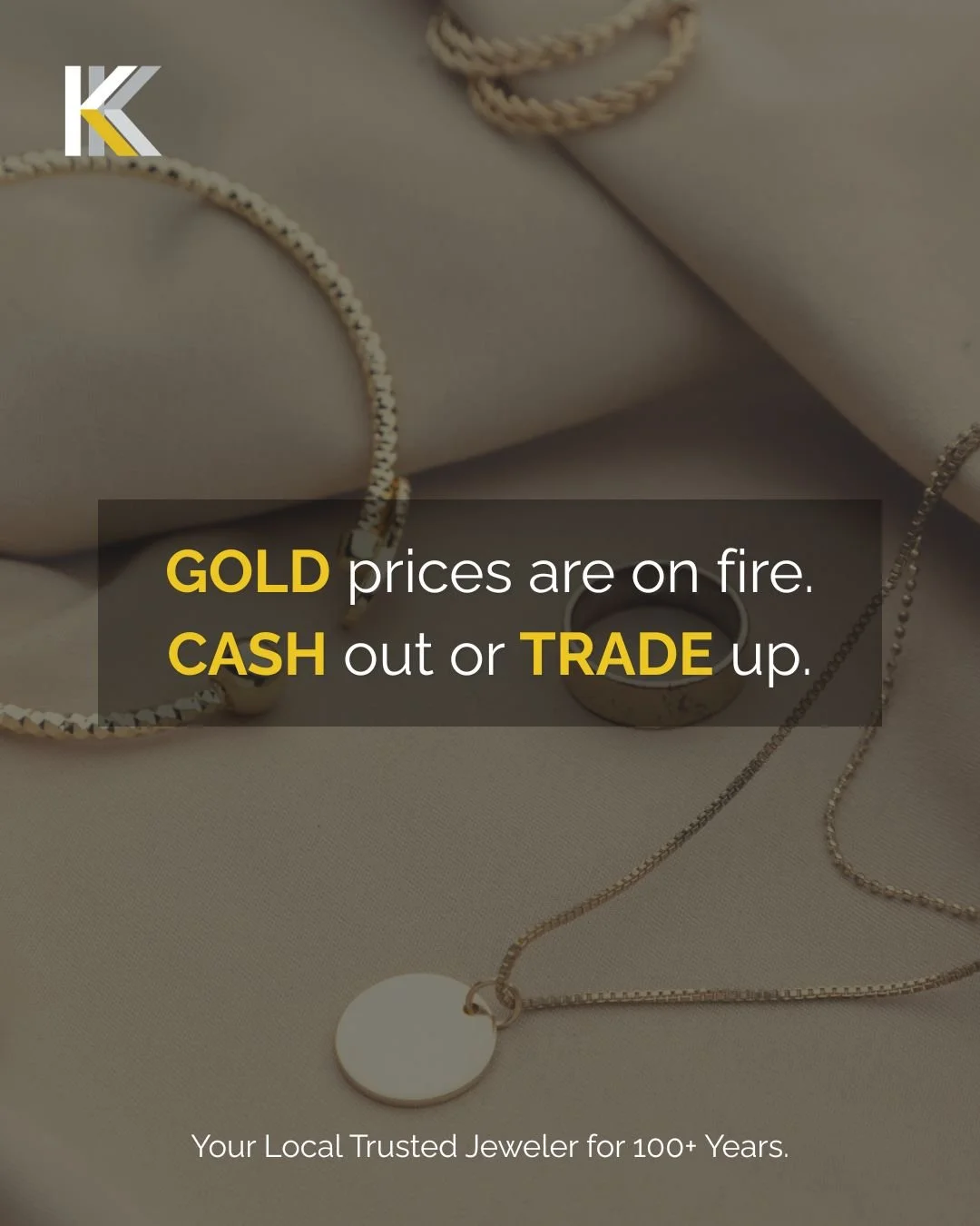 Turn that junk drawer gold stash into cash. 
Better yet, put it towards your dream jewelry piece.

Make an appointment through the link in our bio.

#localjeweler #wisconsin #goldbuy #trustedjeweler