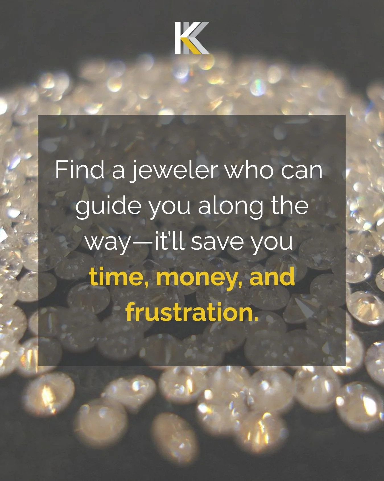 Don&rsquo;t buy the report. Buy the diamond.

Because what actually matters? How it looks when it hits the light. The sparkle. The life. The feeling you get when you see it.

Numbers can guide you&mdash;but they don&rsquo;t tell the whole story.

Tha